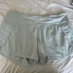 Pale blue Lulu shorts